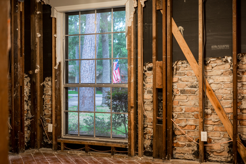 flooded home needing water damage restoration company